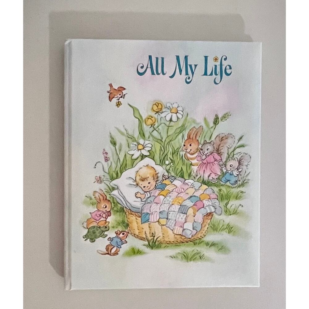 1977 Vintage All My Life Keepsake Memory Baby Book NIB Unused C.R. Gibson